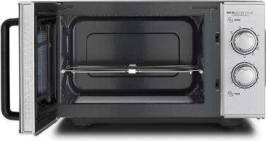 Caso Design Caso | Ceramic Microwave Oven with Grill | MG 25 Ecostyle | Free standing | 25 L | 900 W | Grill | Silver 03329