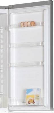 Candy Candy Refrigerator | CCG1S 518EX | Energy efficiency class E | Free standing | Combi | Height 179.4 cm | Fridge net capacity 188 L | Freezer net capacity 64 L | 41 dB | Stainless Steel CCG1S 518EX