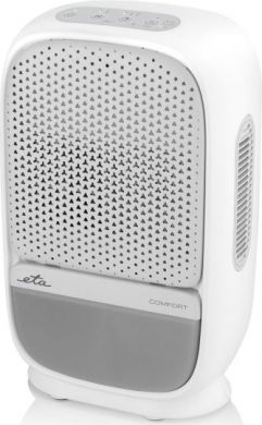 Eta ETA Dehumidifier | ETA163090000 Comfort | Power 60 W | Suitable for rooms up to 62 m&sup3; | Suitable for rooms up to 25 m&sup2; | Water tank capacity 1.2 L | White ETA163090000