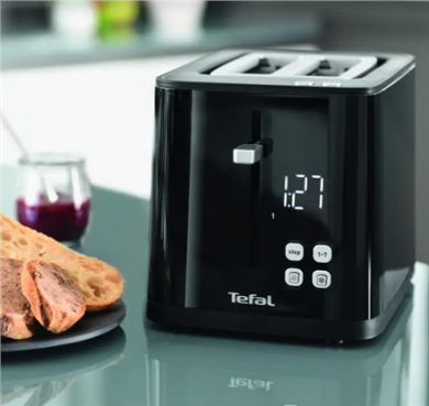 Tefal TEFAL Toaster | TT6408 | Power 850 W | Number of slots 2 | Housing material Plastic | Black TT6408