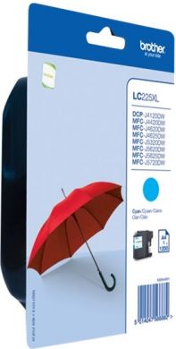 brother Brother LC-225XLC | Ink Cartridge | Cyan LC225XLC