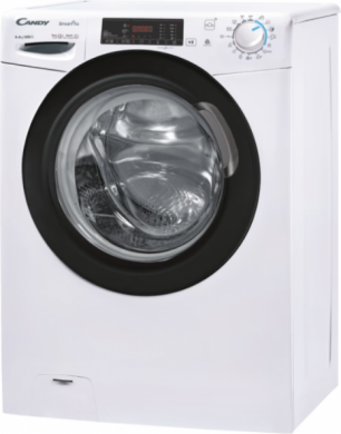 Candy Candy Washing Machine with Dryer | CSHW4645TWB3/1-S | Energy efficiency class C/E | Front loading | Washing capacity 6 kg | 1400 RPM | Depth 45 cm | Width 60 cm | Display | Digit | Drying system | Drying capacity 4 kg | Steam function | White CSHW4645TWB3/1-S