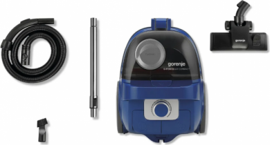 GORENJE Gorenje | Vacuum Cleaner | VCEA01GACBUCY | Bagless | Power 800 W | Dust capacity 2.2 L | Blue VCEA01GACBUCY