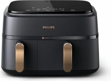 Philips Philips Airfryer | NA352/00 | Power 2750 W | Capacity 9 L | Rapid Air technology | Charcoal Grey/Copper NA352/00