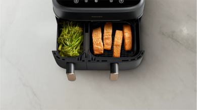Philips Philips Airfryer | NA352/00 | Power 2750 W | Capacity 9 L | Rapid Air technology | Charcoal Grey/Copper NA352/00