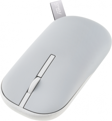 Asus Asus Marshmallow Mouse | MD100 | Mouse | 2.4 GHz, Bluetooth | Grey 90XB07A0-BMU0F0