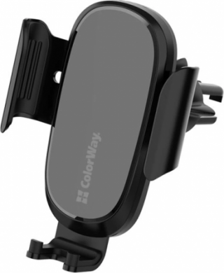 ColorWay ColorWay | Air Vent Car Wireless Charger, 15W | CW-CHAW038Q-BK | 360&deg; swivel to adjust to desired angle; Mounting in the air duct deflector of the car; Screen diagonal from 4" to 6.5" (from 7.3 cm to 9.5 cm wide) CW-CHAW038Q-BK