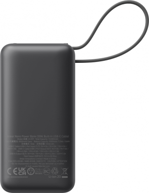 Anker Anker 545 Nano Power Bank | A1259G11 | 10000 mAh | Black A1259G11