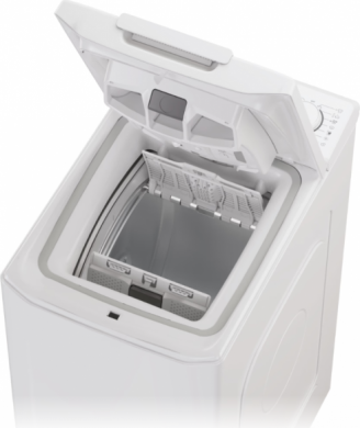 Candy Candy Washing Machine | TCA273D3-S | Energy efficiency class C | Top loading | Washing capacity 7 kg | 1200 RPM | Depth 60 cm | Width 41 cm | Digit | White TCA273D3-S