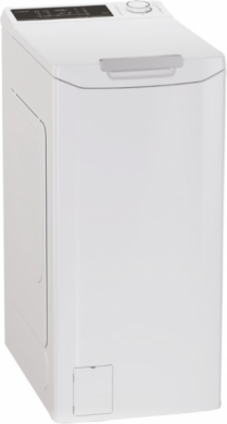 Candy Candy Washing Machine | TCA284TM5-S | Energy efficiency class A | Top loading | Washing capacity 8 kg | 1200 RPM | Depth 60 cm | Width 41 cm | Display | Digit | White TCA284TM5-S