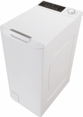 Candy Candy Washing Machine | TCA284TM5-S | Energy efficiency class A | Top loading | Washing capacity 8 kg | 1200 RPM | Depth 60 cm | Width 41 cm | Display | Digit | White TCA284TM5-S