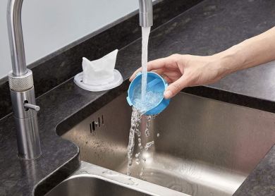  BLACK & DECKER | Vacuum Cleaner | NVC215WA-QW | Cordless operating | 7.2 V | Blue/Gray NVC215WA-QW