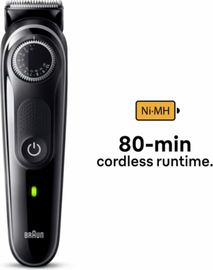 Braun Braun Beard Trimmer | BT3440 | Cordless | Number of length steps 40 | Black BT3440