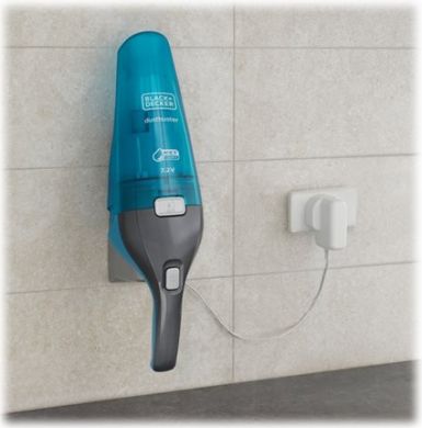  BLACK & DECKER | Vacuum Cleaner | WDC215WA-QW | Cordless operating | Handstick | 7.2 V | Operating time (max) 10 min | Blue WDC215WA-QW