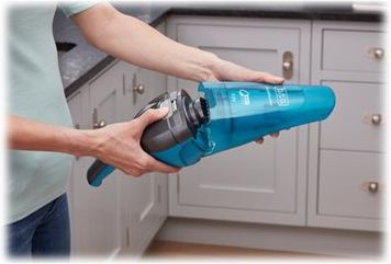  BLACK & DECKER | Vacuum Cleaner | WDC215WA-QW | Cordless operating | Handstick | 7.2 V | Operating time (max) 10 min | Blue WDC215WA-QW