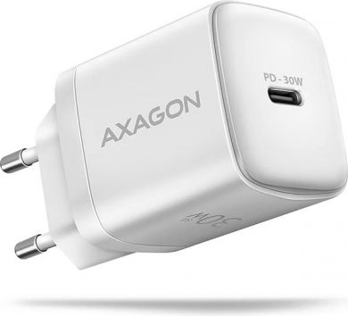 AXAGON AXAGON Sil wallcharger 1x port USB-C, PD3.0 /PPS/QC4+/SFC/AFC/Apple, 30w | ACU-PD30W ACU-PD30W