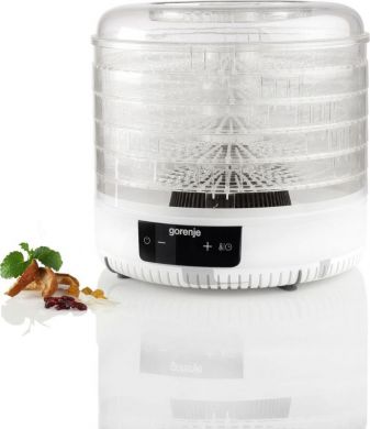 GORENJE Gorenje | Food Dryer | FDK500GCW | Power 380 W | Number of trays 5 | Integrated timer | White FDK500GCW