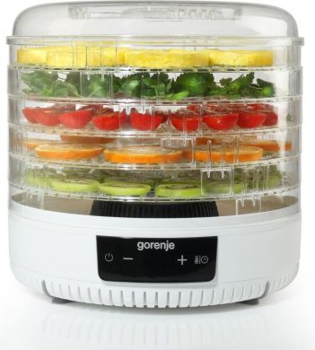 GORENJE Gorenje | Food Dryer | FDK500GCW | Power 380 W | Number of trays 5 | Integrated timer | White FDK500GCW