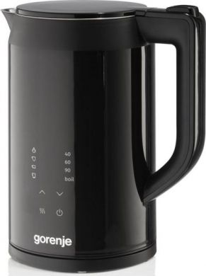 GORENJE Gorenje Kettle | K17DWDII | Electric | 2200 W | 1.7 L | Stainless Steel | 360&deg; rotational base | Black K17DWDII