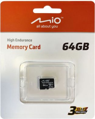 Mio Mio High Endurance | 64 GB | MicroSD | Flash memory class UHS-I 414040000281