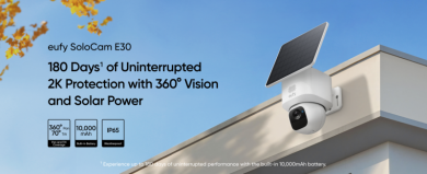  Anker Eufy | Security Camera with Solar Panel | SoloCam E30 | F/1.6 | IP65 | Micro SD, Max. 128GB T8171321