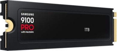 Samsung Samsung 9100 PRO With Heatsink | 1000 GB | SSD form factor M.2 2280 | Solid-state drive interface PCIe 5.0 NVMe | Read speed 14800 MB/s | Write speed 13400 MB/s MZ-VAP1T0CW