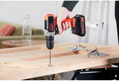  BLACK & DECKER | Cordless Drill Driver | BCD001C1-QW | 18 V | 1.5 Ah | Lithium BCD001C1-QW