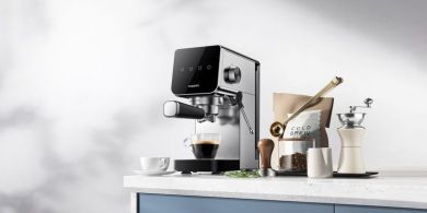 Xiaomi Xiaomi Espresso Machine | Pump pressure 20 bar | Built-in milk frother | Semi-automatic | 1350 W | Silver/Black BHR9798EU