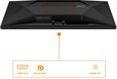 AOC AOC | 27G42E | 27 " | IPS | FHD | 16:9 | 180 Hz | 1 ms | 1920 x 1080 pixels | 300 cd/m&sup2; | HDMI ports quantity 1 | Black 27G42E