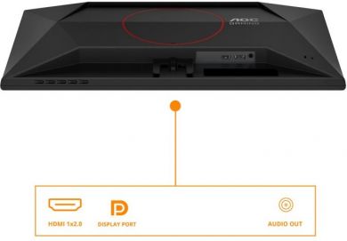 AOC AOC | 25G42E | 25 " | IPS | FHD | 16:9 | 180 Hz | 1 ms | 1920 x 1080 pixels | 300 cd/m&sup2; | HDMI ports quantity 1 | Black 25G42E