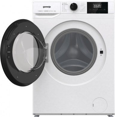 GORENJE Gorenje Washing Machine | W3NGPI62SBS | Energy efficiency class B | Front loading | Washing capacity 6 kg | 1200 RPM | Depth 47 cm | Width 60 cm | LCD | Steam function W3NGPI62SBS