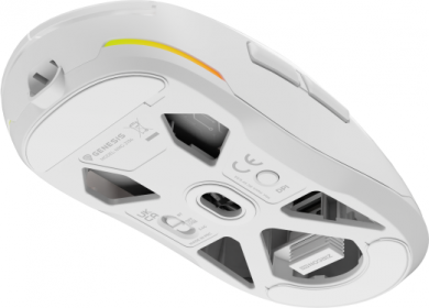 Genesis Genesis | Zircon 660 PRO | Wireless/Wired | Gaming Mouse | 2.4 GHz, Bluetooth, USB | White NMG-2194