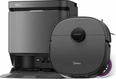 Midea Midea Robot Vacuum Cleaner | V15 | Wet&Dry | 5200 mAh | Dust capacity 3 L | 16200 Pa | Black V15 BLACK