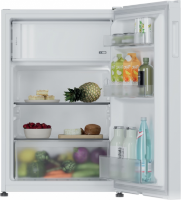 Candy Candy Refrigerator | CNOQ2S58EW | Energy efficiency class E | Free standing | Larder | Height 85 cm | Fridge net capacity 100 L | Freezer net capacity 14 L | 37 dB | White CNOQ2S58EW
