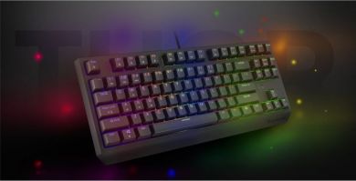 Genesis Genesis | THOR 230 TKL | Mechanical Gaming Keyboard | Wired | US | RGB | Black | USB-A | Linear NKG-2077