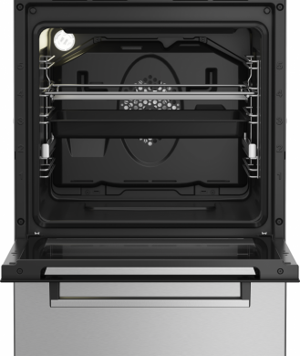  BEKO Cooker | FSM52321DXDT | Hob type Gas | Oven type Electric | Stainless Steel | Width 50 cm | Grilling | Depth 60 cm | 60 L FSM52321DXDT