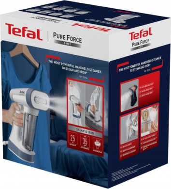 Tefal TEFAL Steamer | DT8722E0 Pure Force 2in1 | Handheld | 1800 W | 0.18 L | 35 g/min DT8722E0