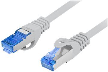 Lanberg Lanberg | Patchcord Cat.6A S/FTP LSZH CCA | PCF6A-10CC-0150-S | 1.5 m | Grey PCF6A-10CC-0150-S
