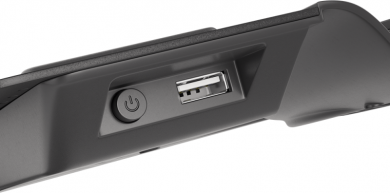 Genesis GENESIS Laptop cooling pad, OXID 550 15.6-17.3 5 FANS, LED LIGHT, 1 USB | Genesis | Laptop cooling pad, OXID 550 | Black | 400 x 280 x 55 mm | 2 year(s) NHG-1411