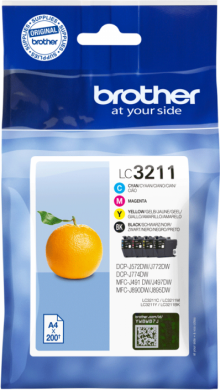 brother Brother Cartridge Value Pack | LC3211VAL | Ink cartridge | Black, yellow, cyan, magenta LC3211VAL