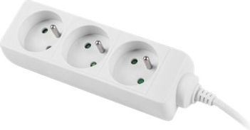 Lanberg Lanberg Cable Power Strip 3M 3X French Outlets Quality-Grade Copper | PS0-03E-0300-W PS0-03E-0300-W