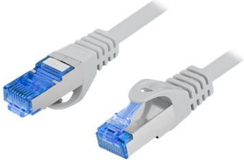 Lanberg Lanberg | Patchcord Cat.6A S/FTP LSZH CCA | PCF6A-10CC-1000-S | 10 m | Grey PCF6A-10CC-1000-S
