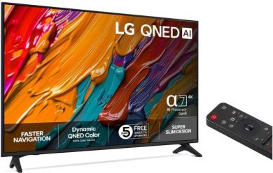 LG LG QNED AI 4K Smart TV QNED7E 2025 | 50QNED7EA6B | 50 | Smart TV | webOS | UHD 50QNED7EA6B
