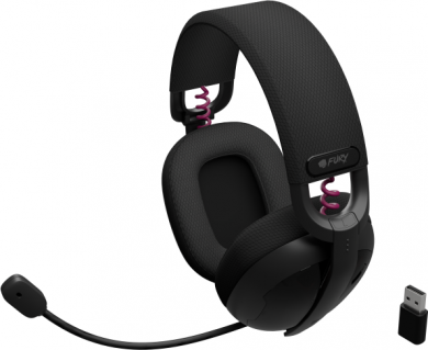 Genesis Fury | Gaming Headset | Fukiya F6 | Bluetooth | Over-Ear | Microphone | Wireless | Black NFU-2336