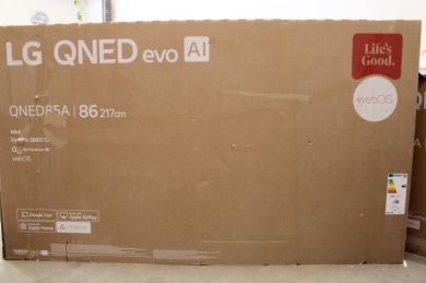 LG SALE OUT. LG TV | 86QNED85A3C | 86 | Smart TV | webOS 25 | 4K UHD | DAMAGED PACKAGING 86QNED85A3CSO