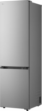 LG LG Refrigerator | GBBSJ1CCPY | Energy efficiency class C | Free standing | Combi | Height 186 cm | Fridge net capacity 220 L | Freezer net capacity 113 L | Display | 34 dB | Prime Silver GBBSJ1CCPY