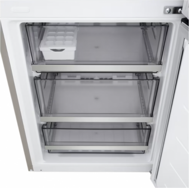 LG LG Refrigerator | GBBSJ1CCPY | Energy efficiency class C | Free standing | Combi | Height 186 cm | Fridge net capacity 220 L | Freezer net capacity 113 L | Display | 34 dB | Prime Silver GBBSJ1CCPY