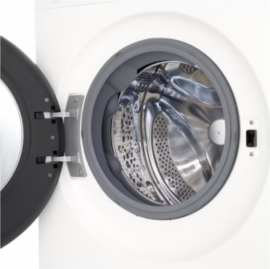 LG LG Washing machine | F2X50S9TWB | Energy efficiency class A | Front loading | Washing capacity 9 kg | 1200 RPM | Depth 48 cm | Width 60 cm | Display | LED | Steam function | Direct drive | Wi-Fi | White F2X50S9TWB