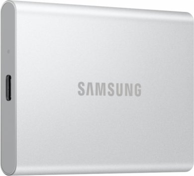 Samsung Samsung SSD | T7 Resurrected | 4000 GB | USB 3.2 Gen 2 (10 Gbps) | Silver MU-PD4T0G/WW