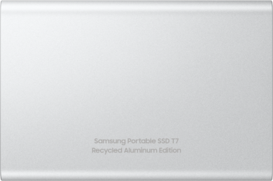 Samsung Samsung SSD | T7 Resurrected | 4000 GB | USB 3.2 Gen 2 (10 Gbps) | Silver MU-PD4T0G/WW